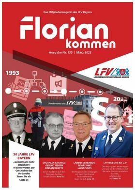 Titelblatt Florian kommen Ausgabe 135 März 2023