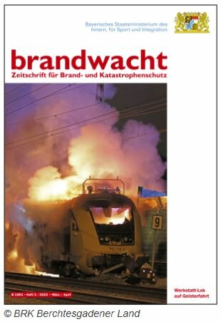 Titelbild brennender Zug Brandwacht 2 23